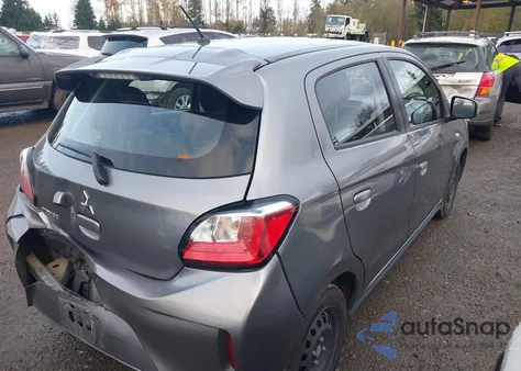 2021 Mitsubishi Mirage Carbonite Edition/Es/Le z USA, uszkodzony, nr VIN ML32AUHJ8MH014197